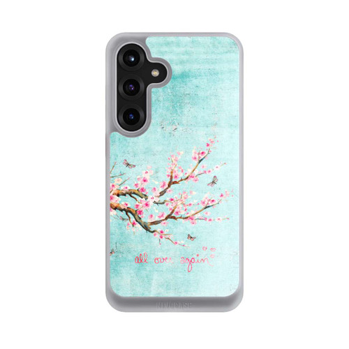 Samsung Galaxy S25+  NIVOcore Motif d'arbre en fleurs de cerisier bleu
