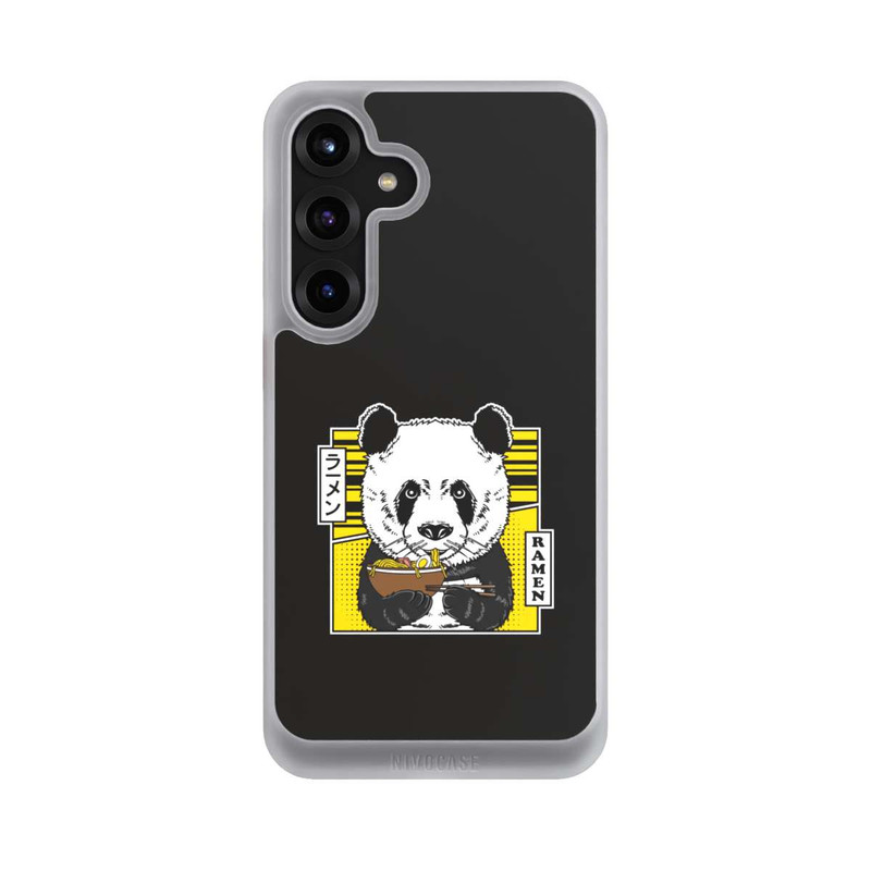 Galaxy S25 + NIVOcore Panda und Ramensuppe
