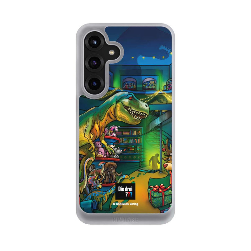 Galaxy S25 + NIVOcore Die Drei Fragezeichen Dino