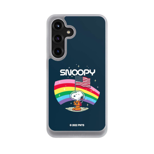 Samsung Galaxy S25+  NIVOcore Snoopy Weltraumreisender Regenbogen