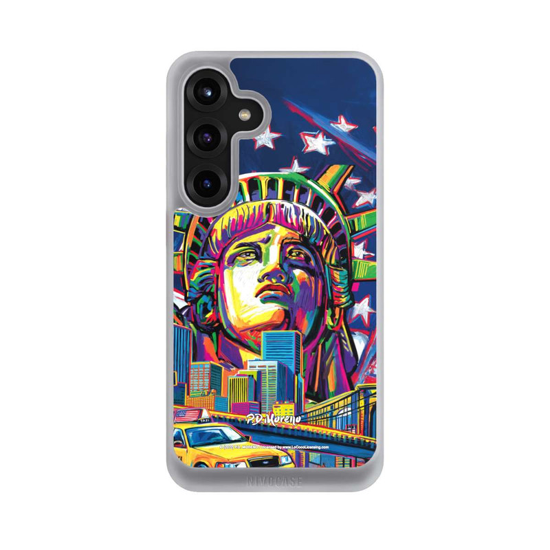 Galaxy S25 + NIVOcore NY City Art By P.D. Moreno