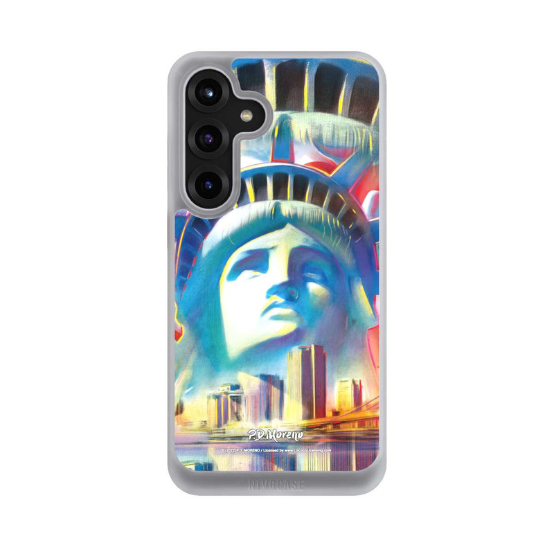 Galaxy S25 + NIVOcore New York Liberty Art By P.D. Moreno