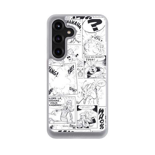 Samsung Galaxy S25+  NIVOcore Asterix Comic Schwarz und Weiß