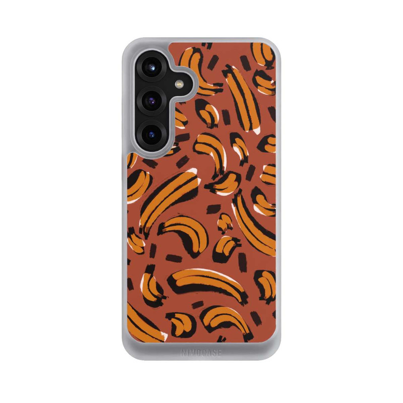 Galaxy S25 + NIVOcore Motif abstrait de bananes