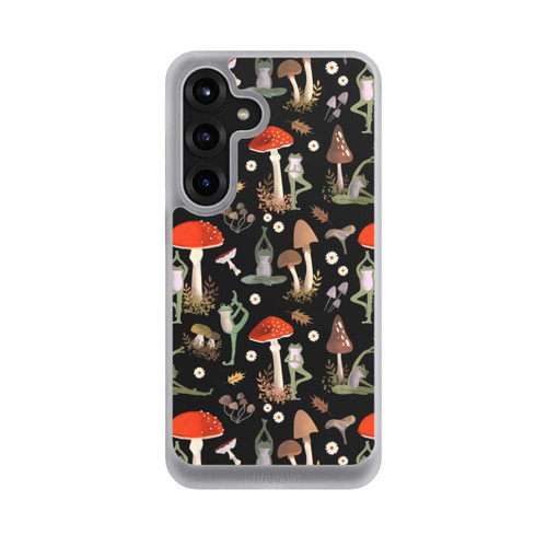 Samsung Galaxy S25+  NIVOcore Yoga-Frösche mit Pilzen