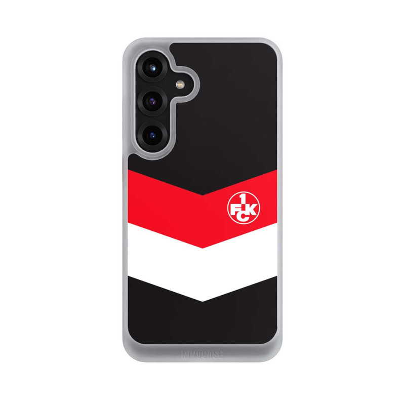 Galaxy S25 + NIVOcore 1.FCK Blockstreifen Design