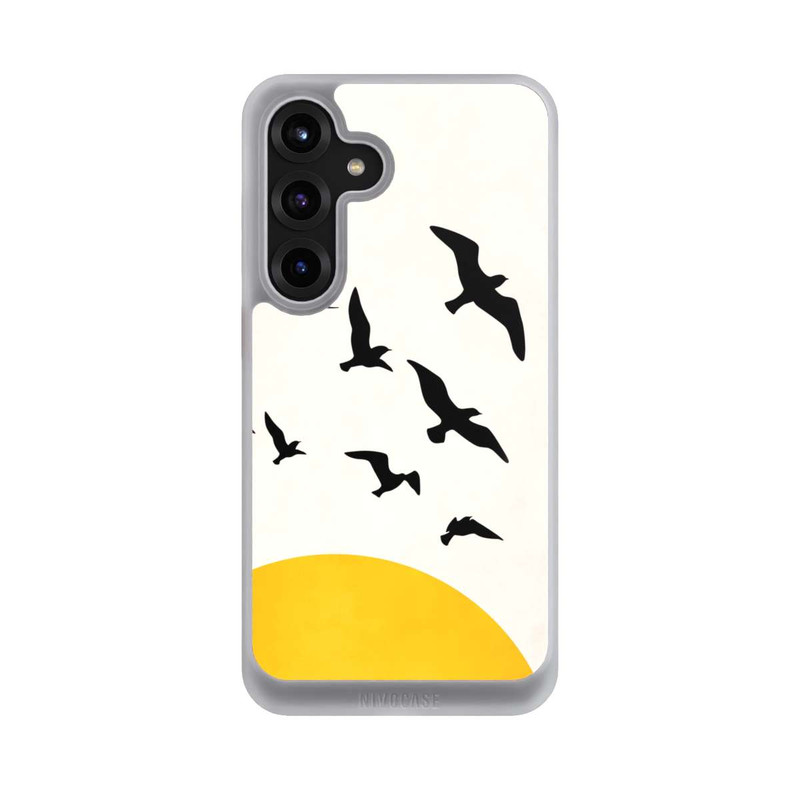 Galaxy S25 + NIVOcore Fliegen mit Flügeln