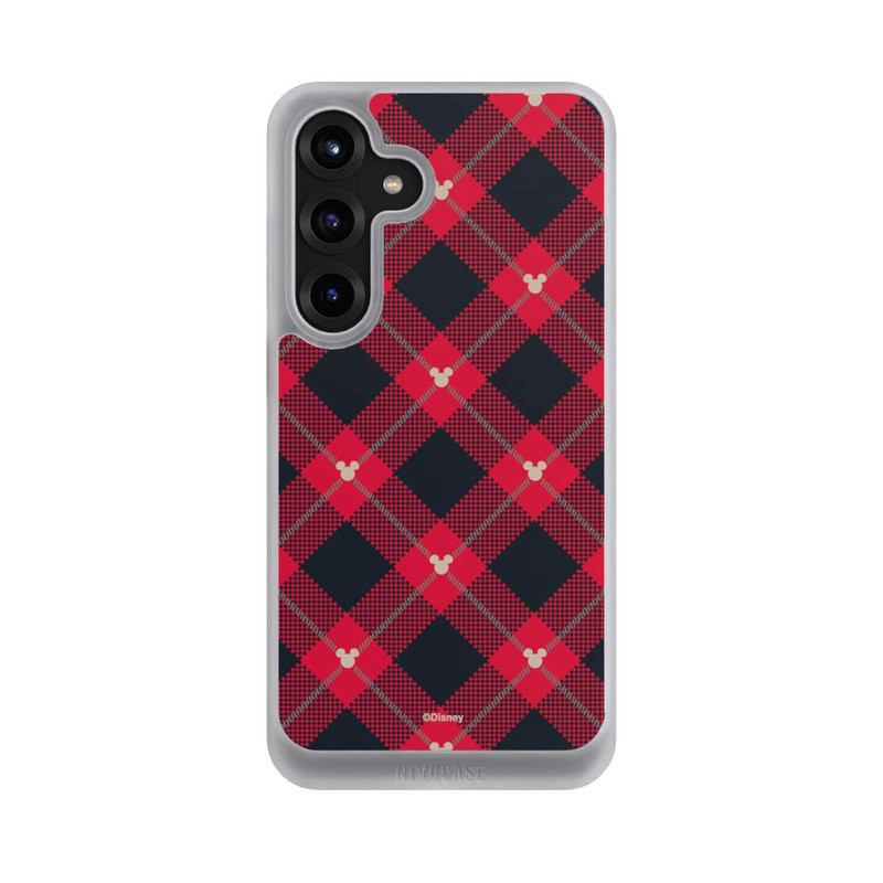 Galaxy S25 + NIVOcore Mickey Weihnachtsmuster Rot