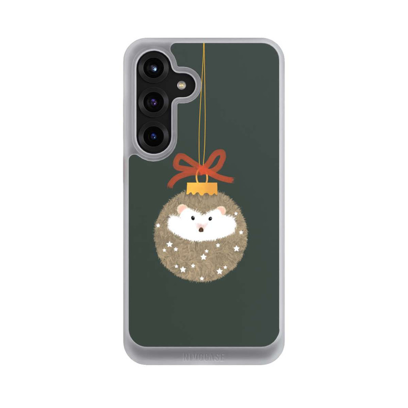 Galaxy S25 + NIVOcore weihnachtlicher Igel