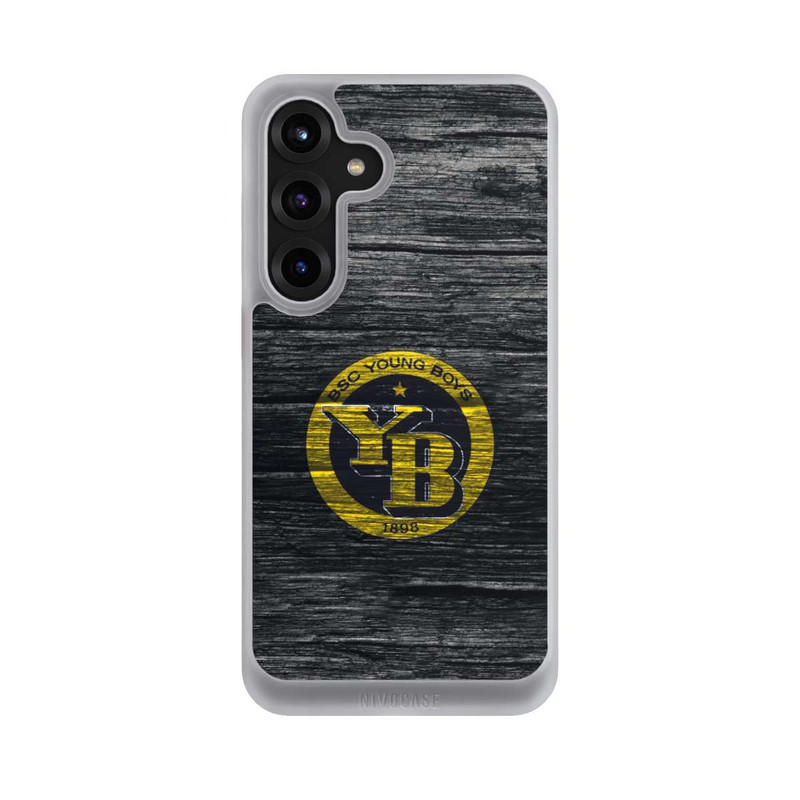 Galaxy S25 + NIVOcore BSC YB Holzoptik
