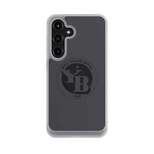 Samsung Galaxy S25+  NIVOcore BSC YB Logo Grau