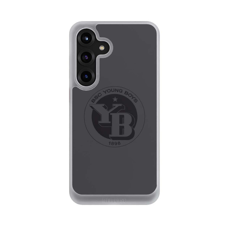 Galaxy S25 + NIVOcore BSC YB Logo Grau
