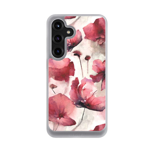 Samsung Galaxy S25+  NIVOcore Wilde Mohnblumen Aquarell mit KI