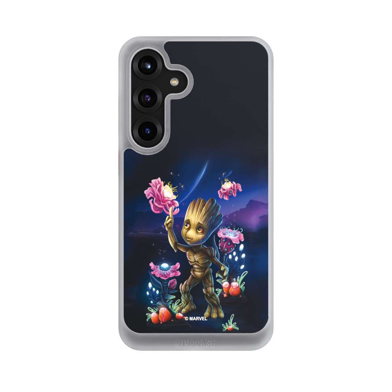 Galaxy S25 + NIVOcore Baby Groot Blumen