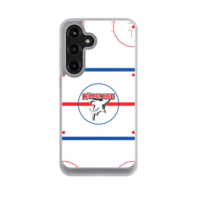 Galaxy S25 + NIVOcore Kölner Haie Spielfeld