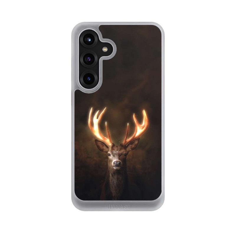 Galaxy S25 + NIVOcore Hirsch Goldenes Geweih