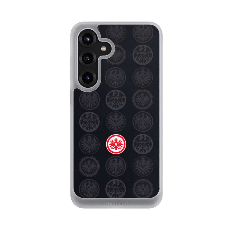 Galaxy S25 + NIVOcore Eintracht Frankfurt Logo Pattern