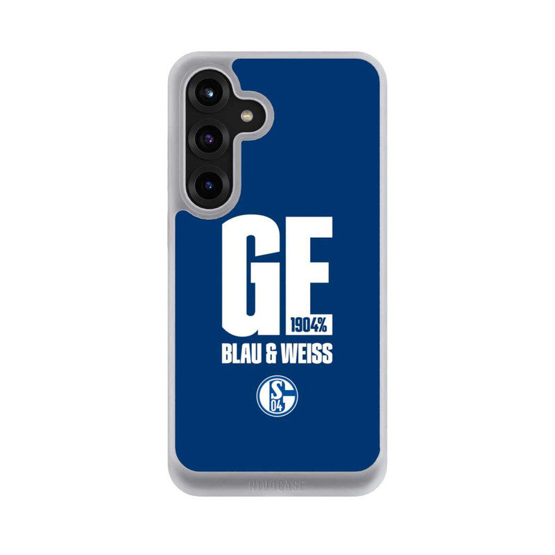 Galaxy S25 + NIVOcore S04 GE Blau & Weiss