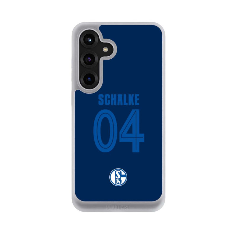 Galaxy S25 + NIVOcore Schalke 04 Dunkelblau