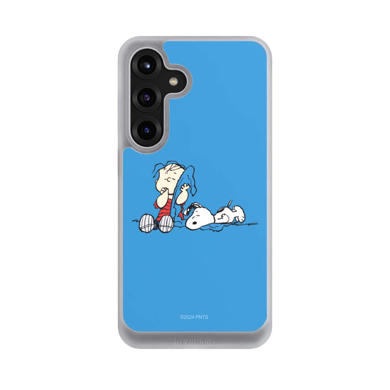 Galaxy S25 + NIVOcore Linus und Snoopy