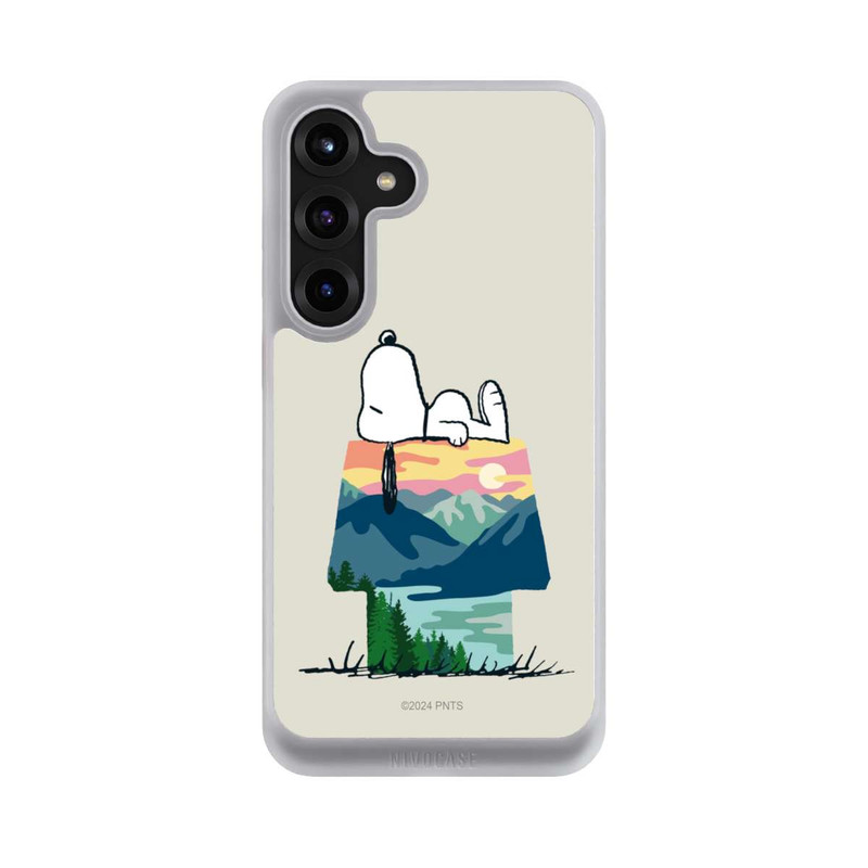 Galaxy S25 + NIVOcore Snoopy Camping Hütte
