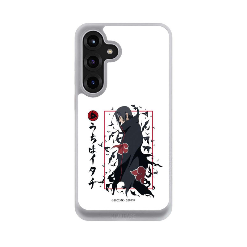 Galaxy S25 + NIVOcore Itachi Krähen Weiß