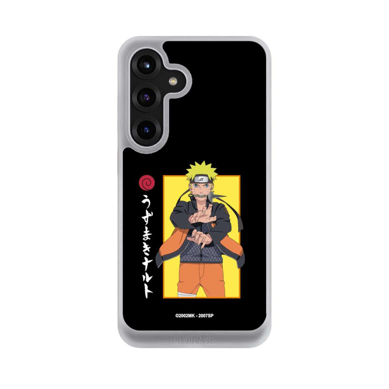 Galaxy S25 + NIVOcore Naruto Kampfposition Schwarz