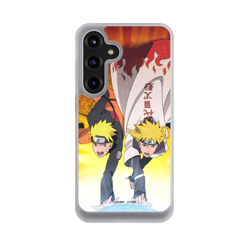 Galaxy S25 + NIVOcore Naruto Minato Vater und Sohn