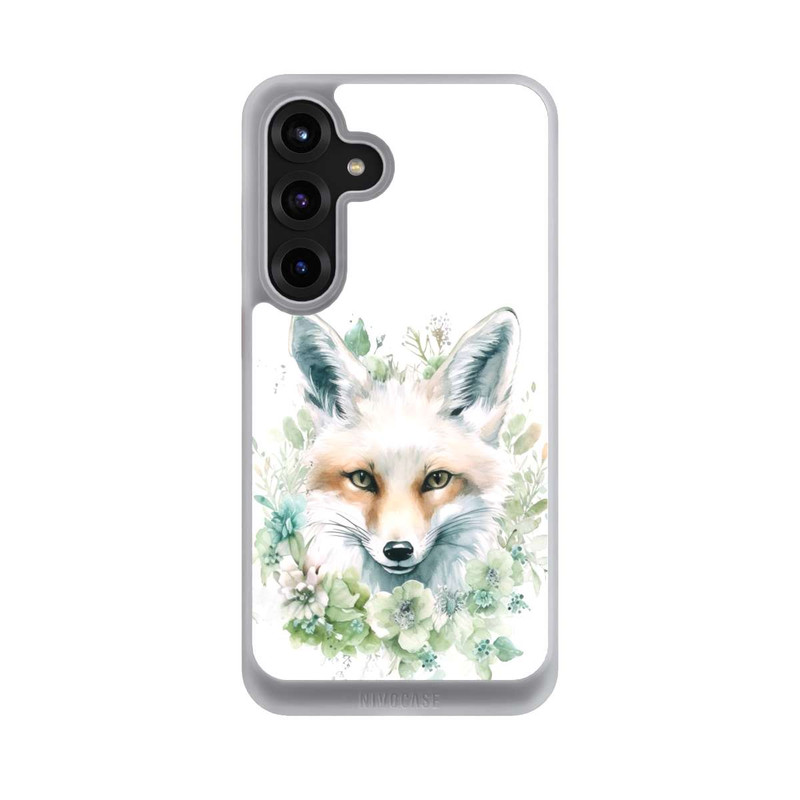 Galaxy S25 + NIVOcore Fuchs blumig