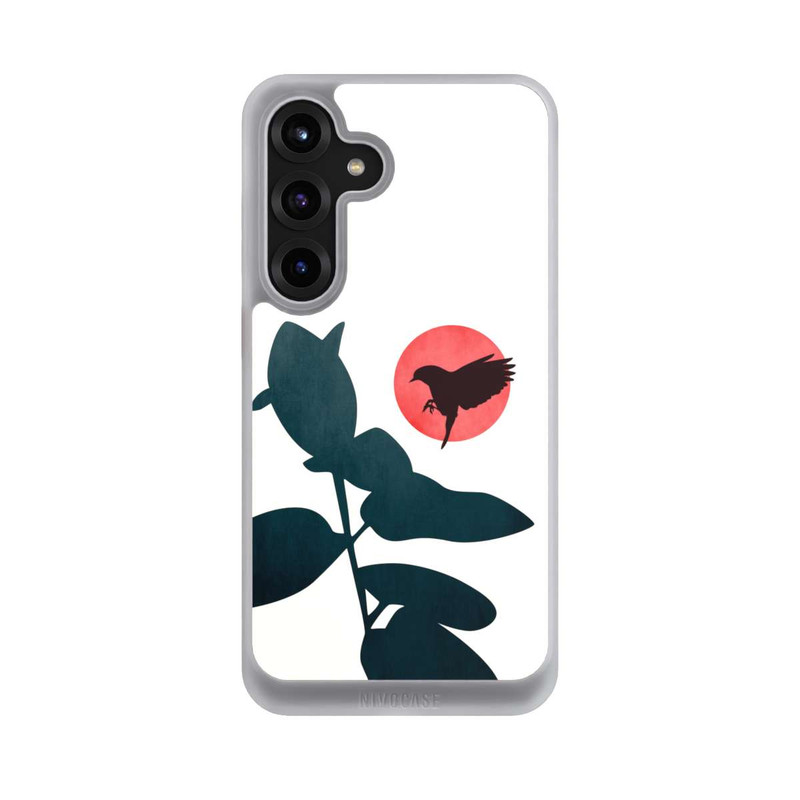 Galaxy S25 + NIVOcore Japanischer Vogel