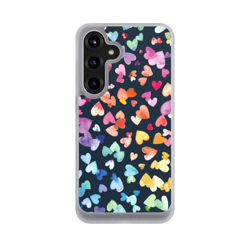 Samsung Galaxy S25+  NIVOcore Coeurs de la Saint-Valentin noirs