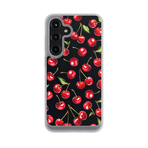 Samsung Galaxy S25+  NIVOcore Kirschmuster Schwarz mit KI