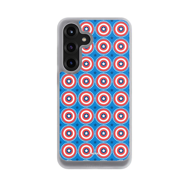 Galaxy S25 + NIVOcore Captain American Shield Pattern