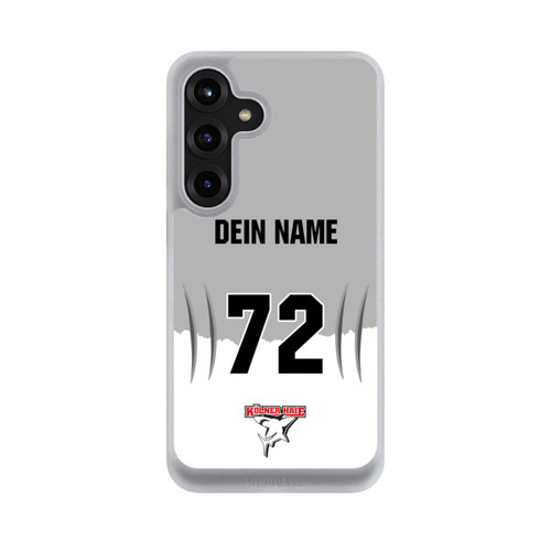 Samsung Galaxy S25+  NIVOcore Kölner Haie Trikotmotiv Personalisierbar