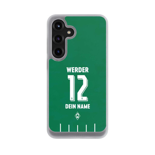 Samsung Galaxy S25+  NIVOcore Werder Bremen Trikot Personalisierbar 25-26