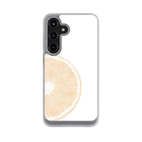 Samsung Galaxy S25+  NIVOcore Orange Grid Pixel Art
