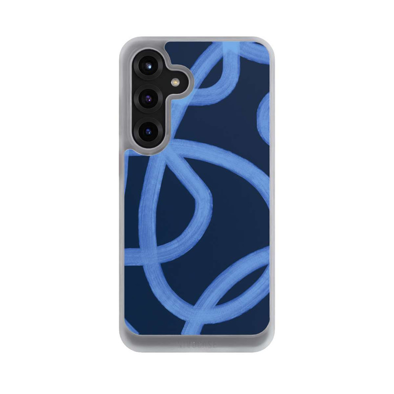 Galaxy S25 + NIVOcore Laced Up Tones of Blue