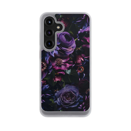 Samsung Galaxy S25+  NIVOcore Dark Purple Flowers