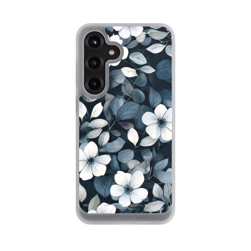 Samsung Galaxy S25+  NIVOcore Blaue Negativblumen mit KI