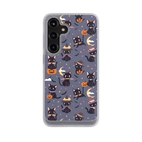 Samsung Galaxy S25+  NIVOcore Cute Halloween Witch Cats and Pumpkins