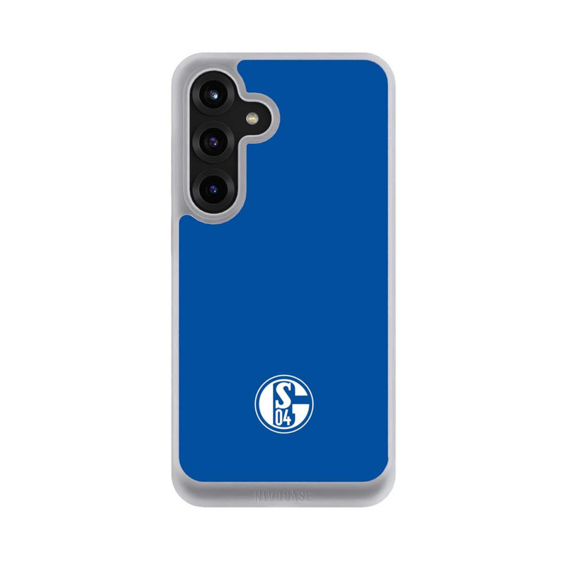 Galaxy S25 + NIVOcore FC Schalke 04 Logo Blau