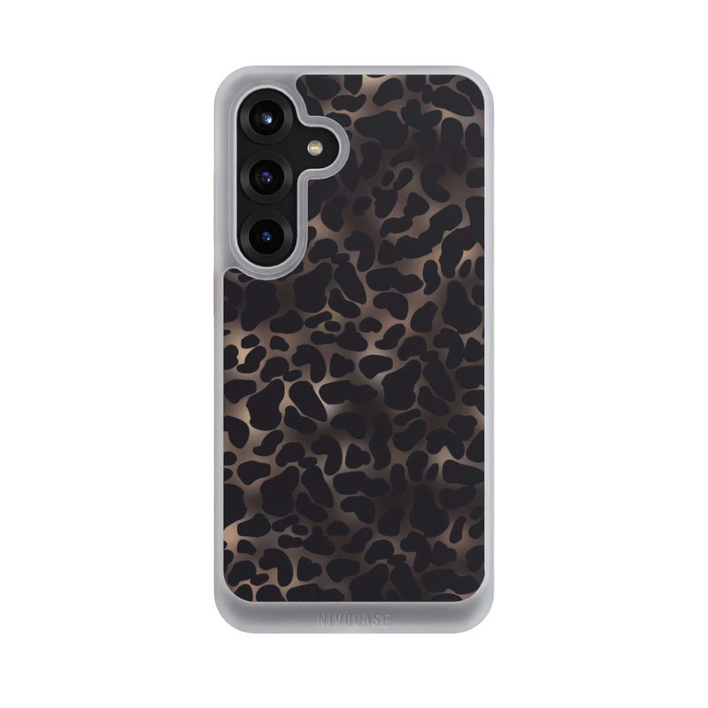 Galaxy S25 + NIVOcore Leo-Muster dunkel