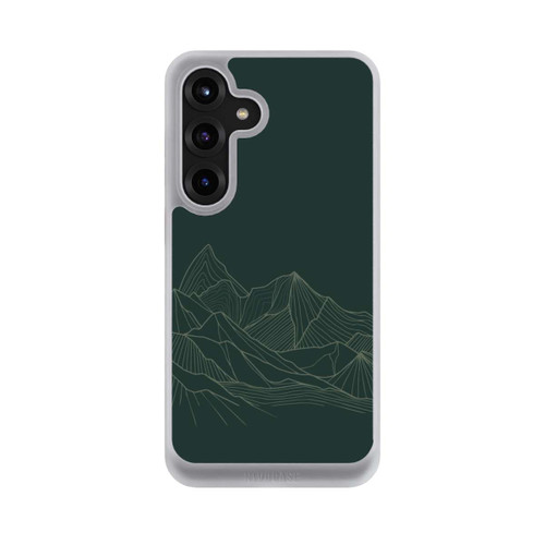 Samsung Galaxy S25+  NIVOcore Berg Line Art Grün