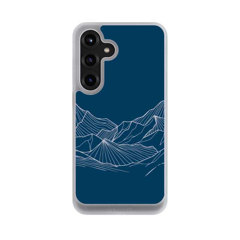 Galaxy S25 + NIVOcore Courbes de niveau de Blue Mountain