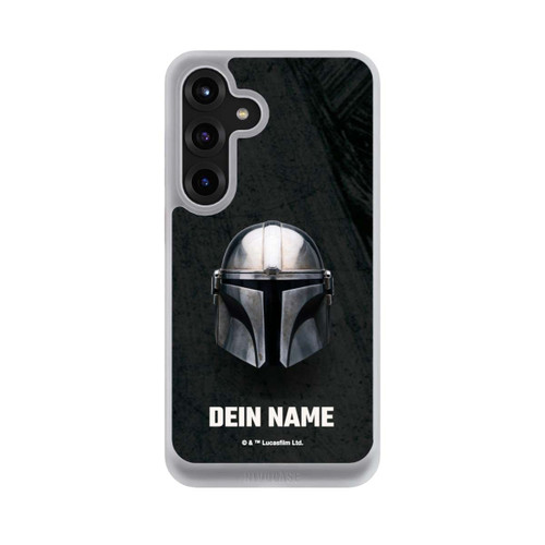 Samsung Galaxy S25+  NIVOcore Star Wars Mandalorian Black Helmet Personalisierbar