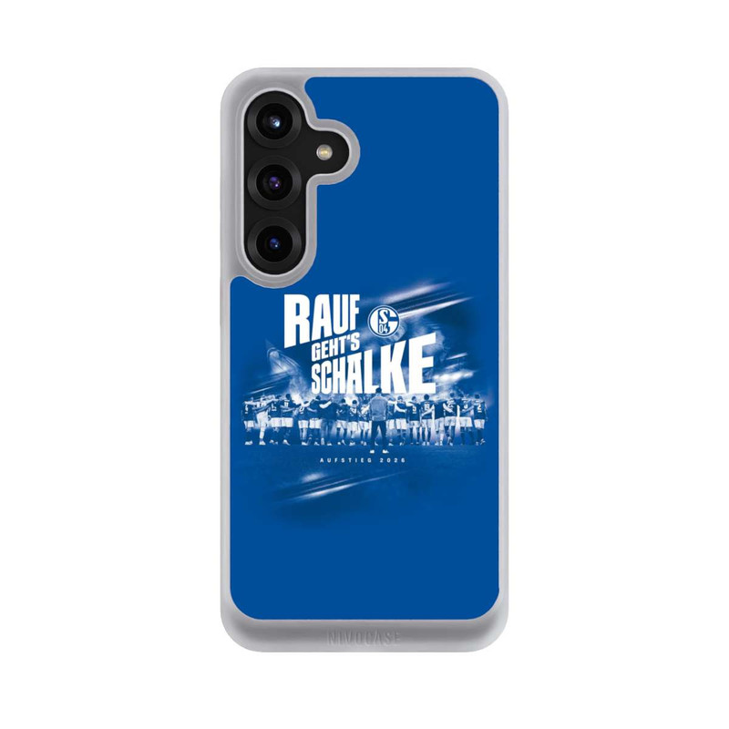 Galaxy S25 + NIVOcore Rauf geht's Schalke
