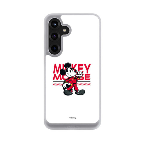 Samsung Galaxy S25+  NIVOcore Micky Maus Rennfahrer Weiß