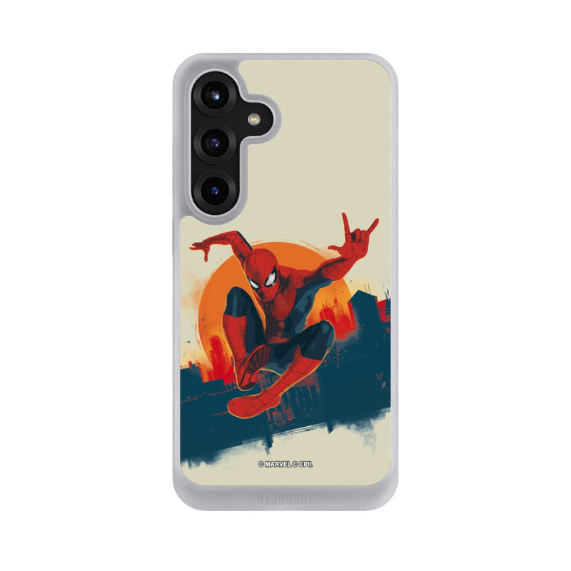 Galaxy S25 + NIVOcore Spider-Man Hero Force beige
