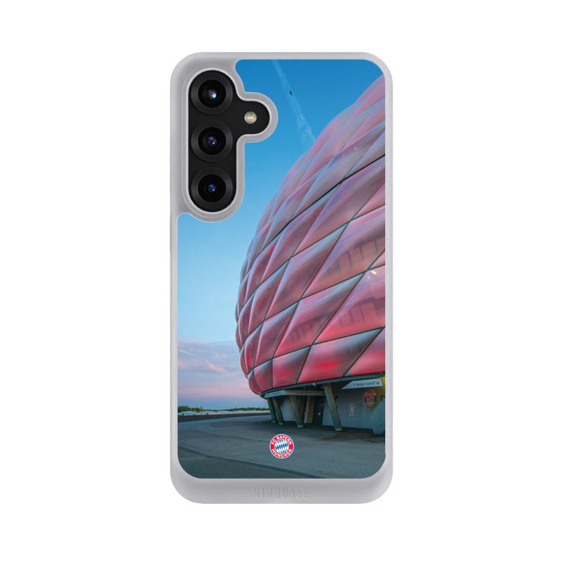 Galaxy S25 + NIVOcore FC Bayern Allianz Arena Aube
