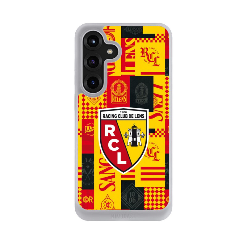 Galaxy S25 + NIVOcore RC Lens bunte Collage